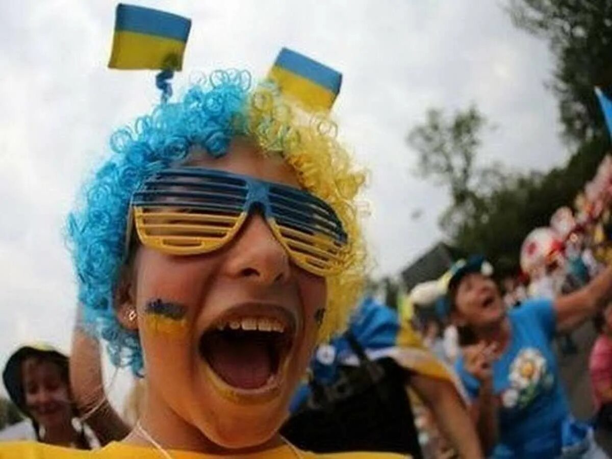Жовто Блакитний. Патриот Украины. Веселые украинцы. Смешные украинские Патриоты.