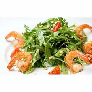 Креветки с кедровыми орешками