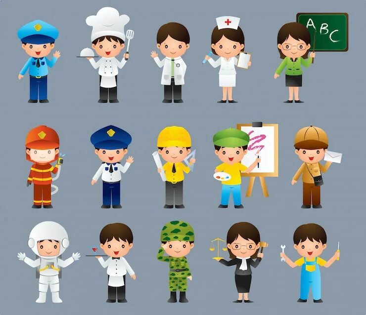 Different professions
