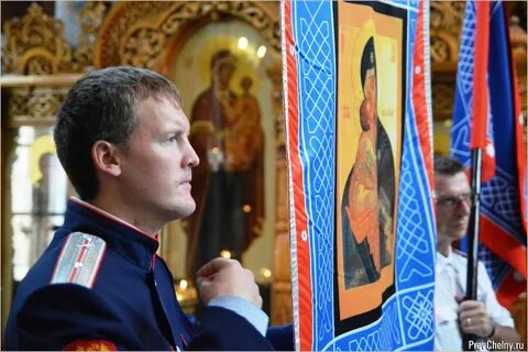 Казак молится богу