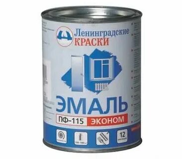 Краска пф 115 нормы расхода