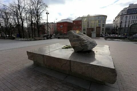 Соловецкий камень на лубянке