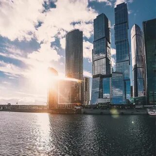 Москва сити лето