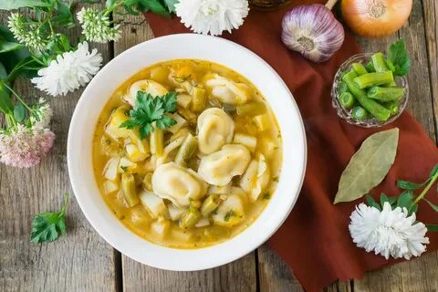 Рецепт супа с пельменями