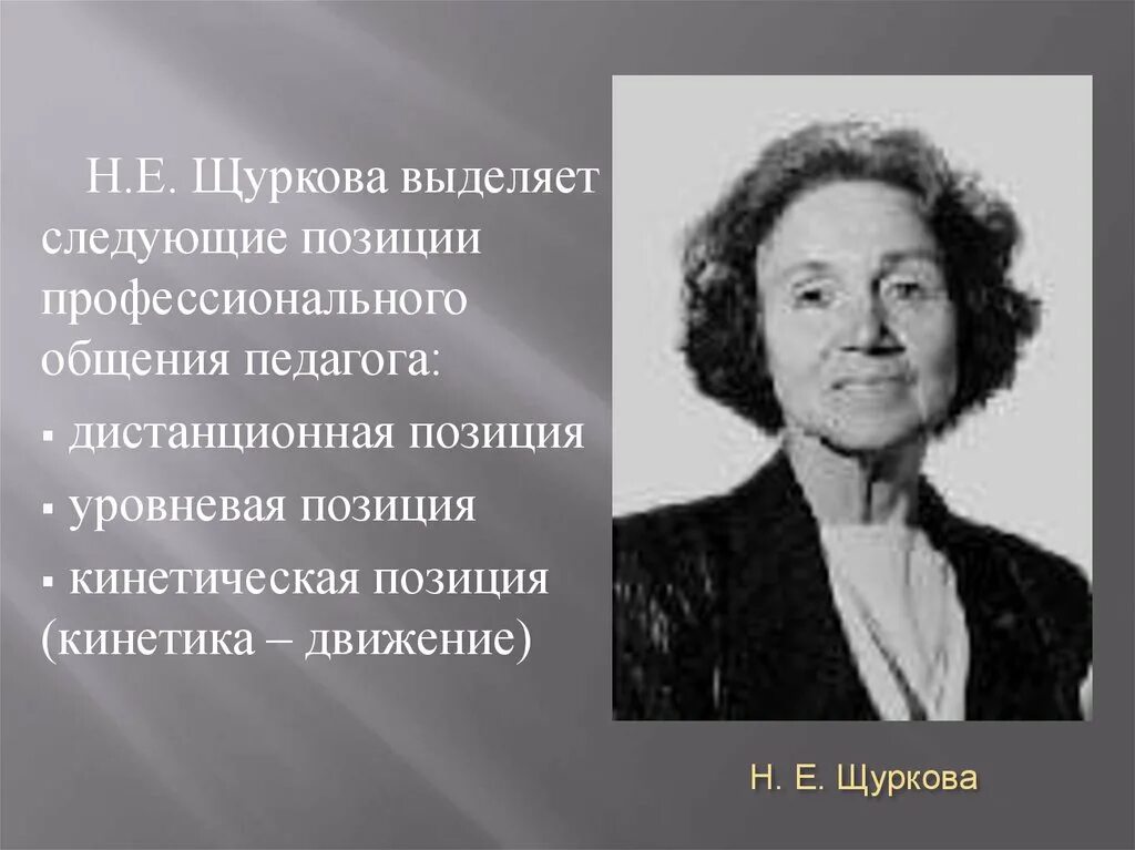 Профессор е н Щуркова. Щуркова н.е краткая биография. Е н любых