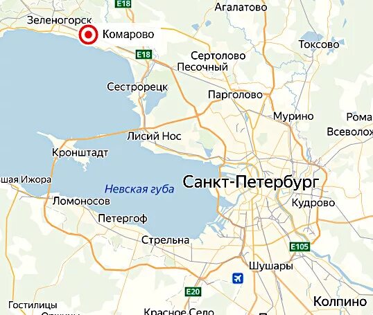 Комарово на карте ленинградской. Комарово на карте ленинградской