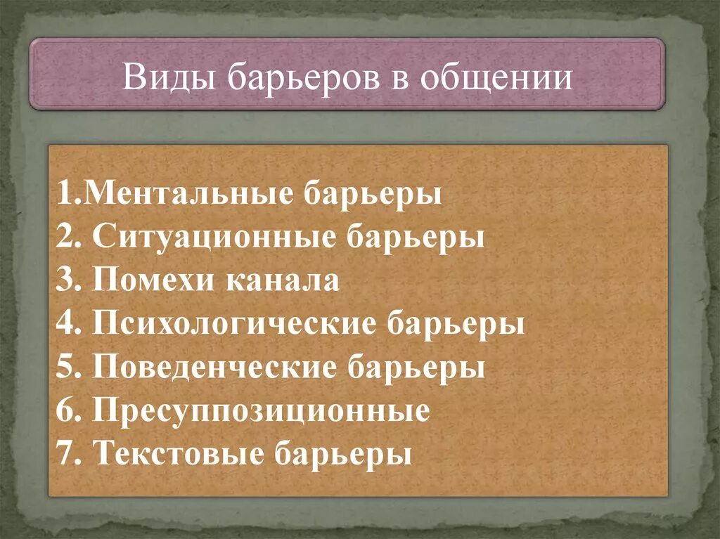 Типы барьеров общения. Виды барьеров. виды барьеров общения. ментальный барьер. ментальный барьер это в психологии.