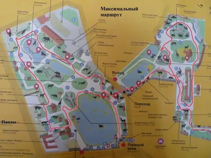 Московский зоопарк размер