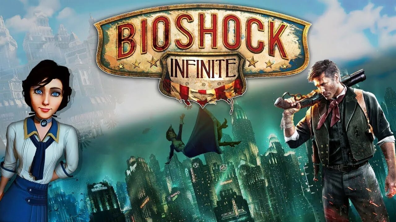 Bioshock infinite сохранения. Биошок название. биошок инфинити обложка. биошок инфинити 2. bioshock infinite надпись.