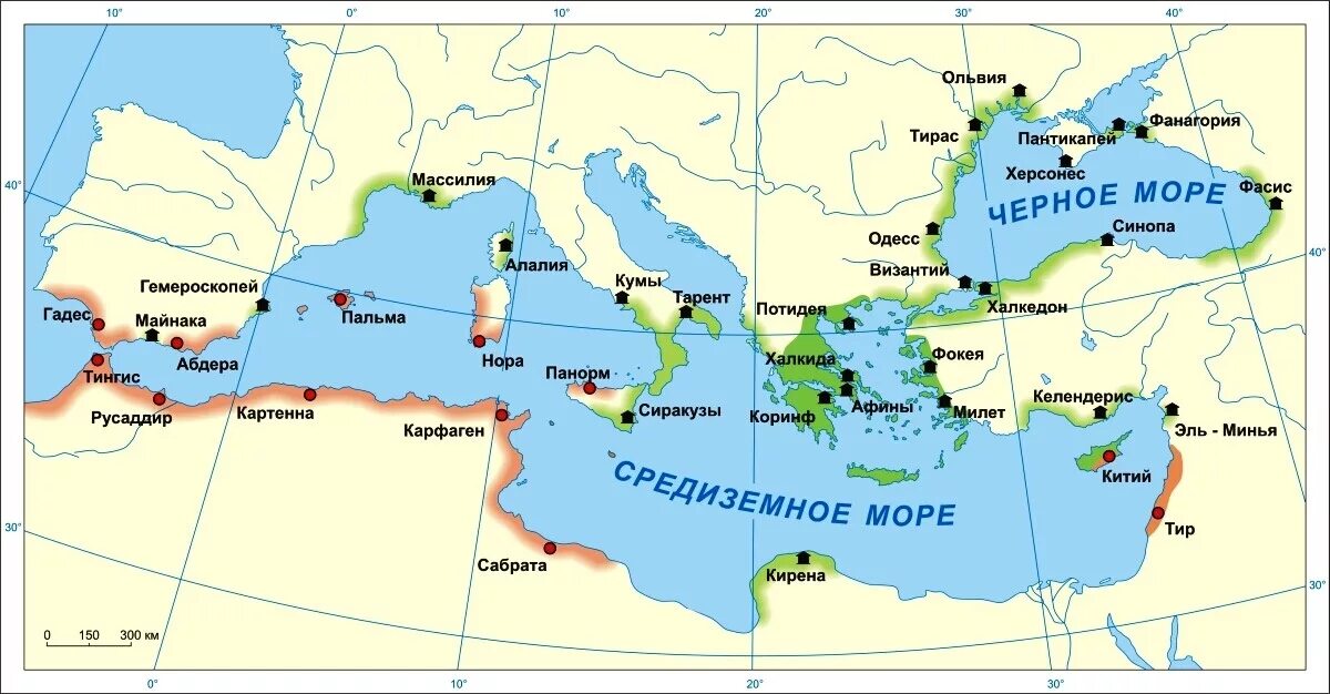 Где находится финикия на карте 5. Древняя Финикия финикийские колонии. Карта финикийские колонии 5 класс. Финикийские колони карт а\. Карта Средиземного моря финикийские колонии.