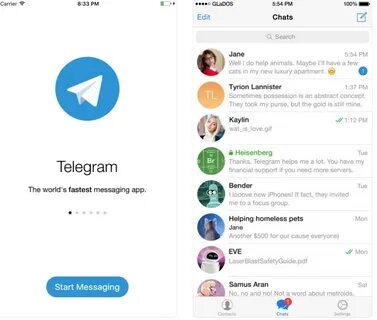Nuovo update per Telegram - iPhone Italia.