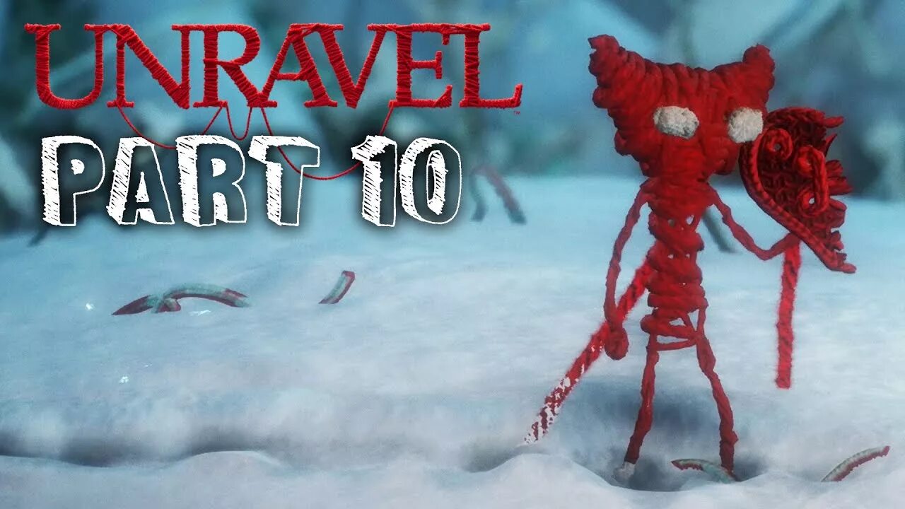 Unravel купить ps4. Унравел. Unravel зима. Unravel ps4 обложка. Unravel two обложка.