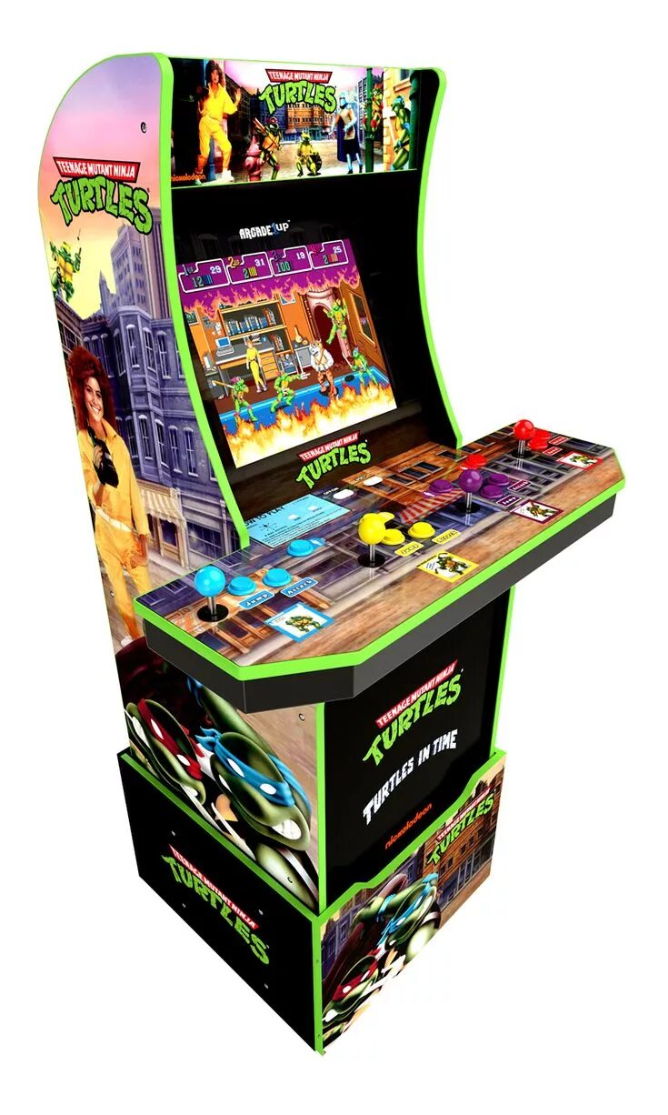 Tmnt arcade. Teenage Mutant Ninja Turtles Arcade. Teenage Mutant Ninja Turtles в аркадных автоматах. Игровой автомат Черепашки ниндзя. Игровой аппарат с черепашками ниндзя.