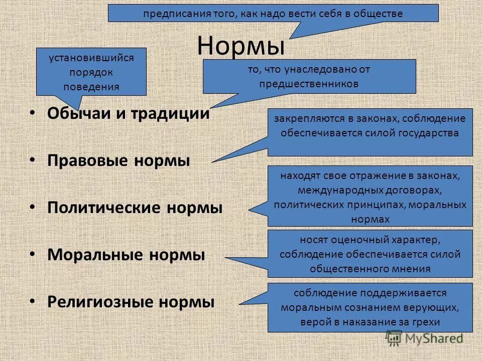 Политические нормы рф