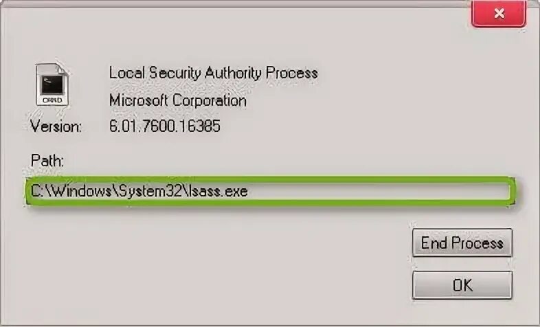 Local security authority process