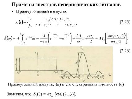 Прямоугольный спектр