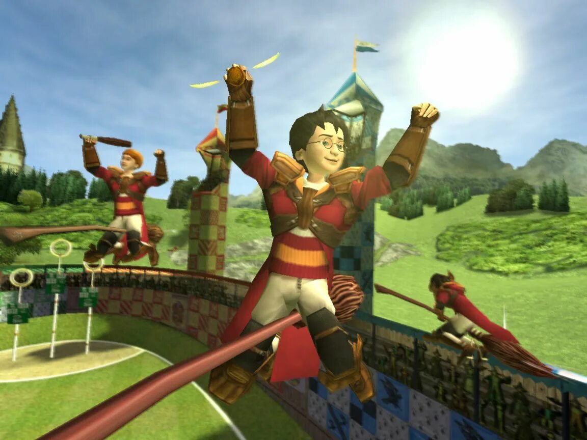 Quidditch cup. Harry Potter: Quidditch World Cup игра.
