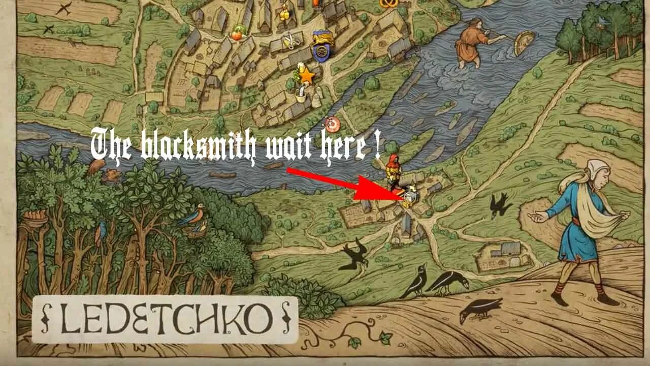 Сокровище 7 kingdom come. Kingdom come ледечко. Kingdom come deliverance ледечко. Могильщик сазавы на карте. Где найти сазаву.