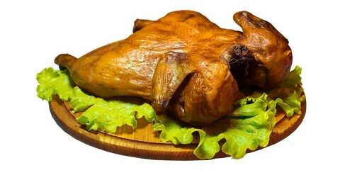 Жарено копченая курица
