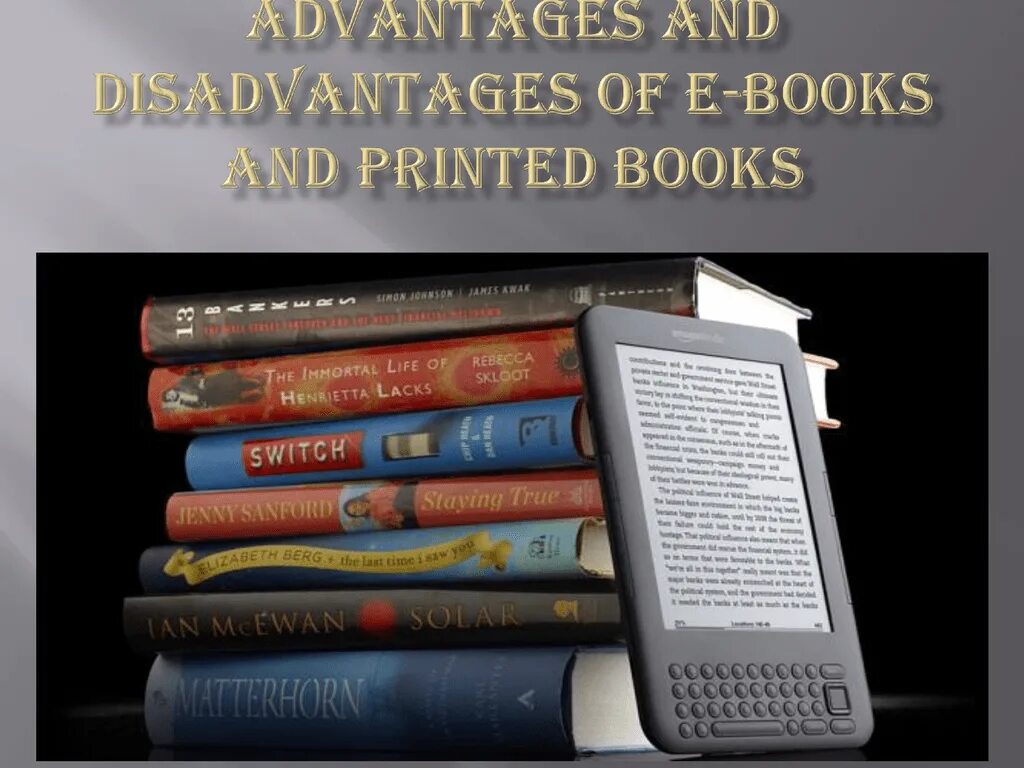 Advantages of reading books. Advantages of reading books