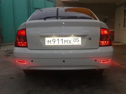 Задние катафоты на приоре