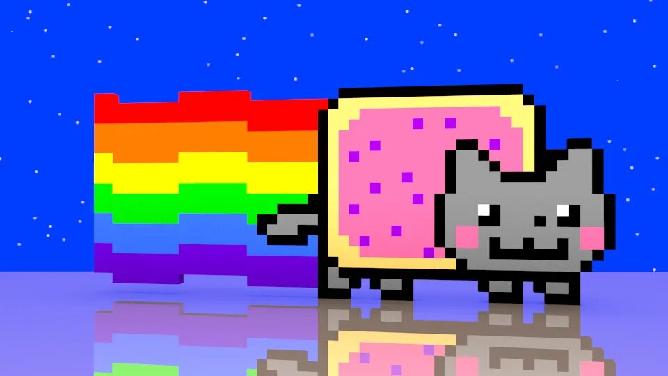 Включи nyan cat theme. Пушин нян Кэт. Нян Кэт 3д. Нян Кэт Россия. Мяу Кэт игра.