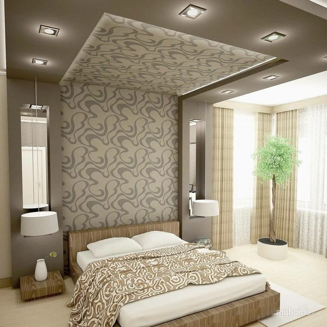 Дизайн комнат виды. Интерьер спальни. Потолок в спальне. Дизайнер спальни. Отделка спальной комнаты.