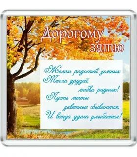 С днем рождения зятю от шурина