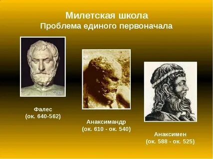 Фалес проблема первоначала