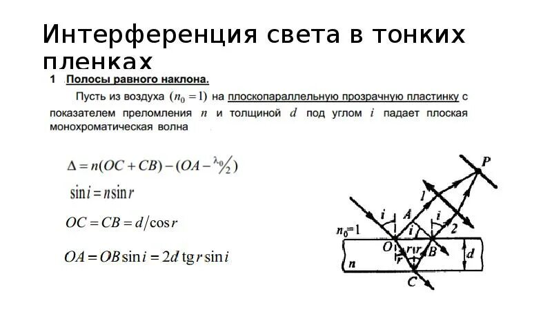 Интерференция зубьев. Интерференция света в тонких пленках полосы равного наклона. интерференция в тонких пленках полосы равного наклона. интерференция света в тонких пленках полосы равной толщины. интерференция в тонких пленках полосы равной толщины.