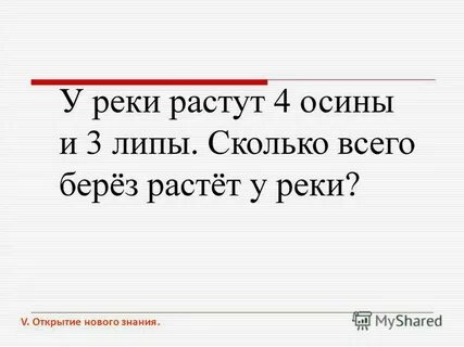 Росло 4 осины