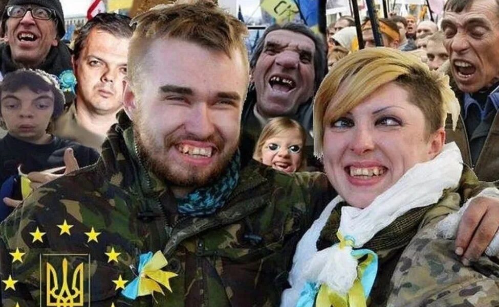 Укропы против. Украинские дебилы. Смешные украинцы.