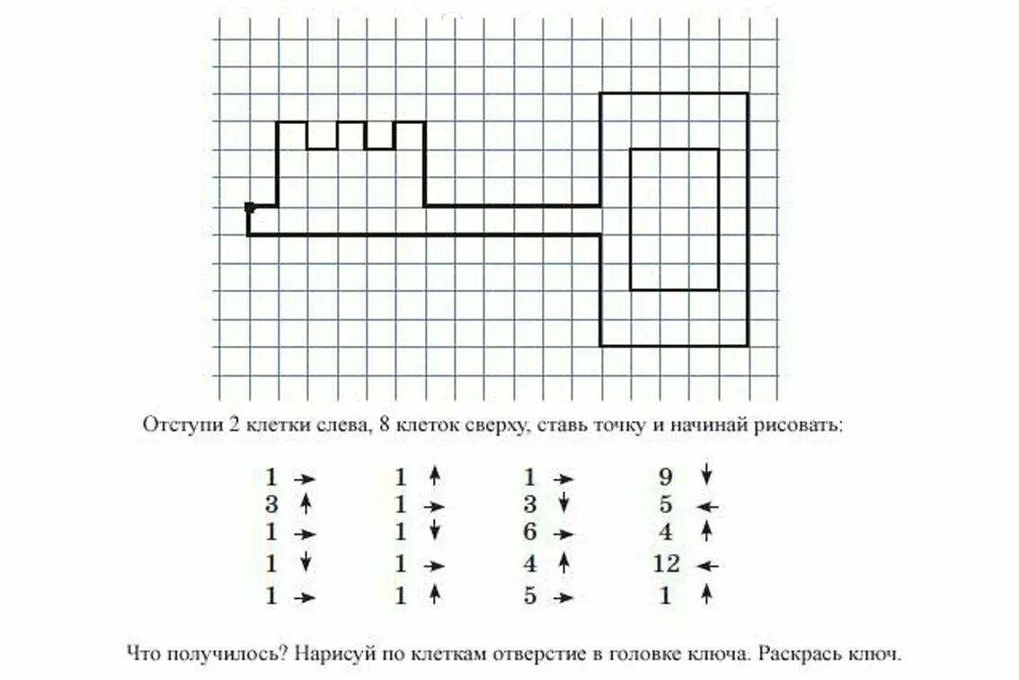 Методика эльконина графический диктант. Математический диктант для дошкольников по клеточкам ключик. Графический диктант для дошкольников ключ. Графический диктант для дошкольников золотой ключик. Математические диктанты для дошкольников 6-7 лет.