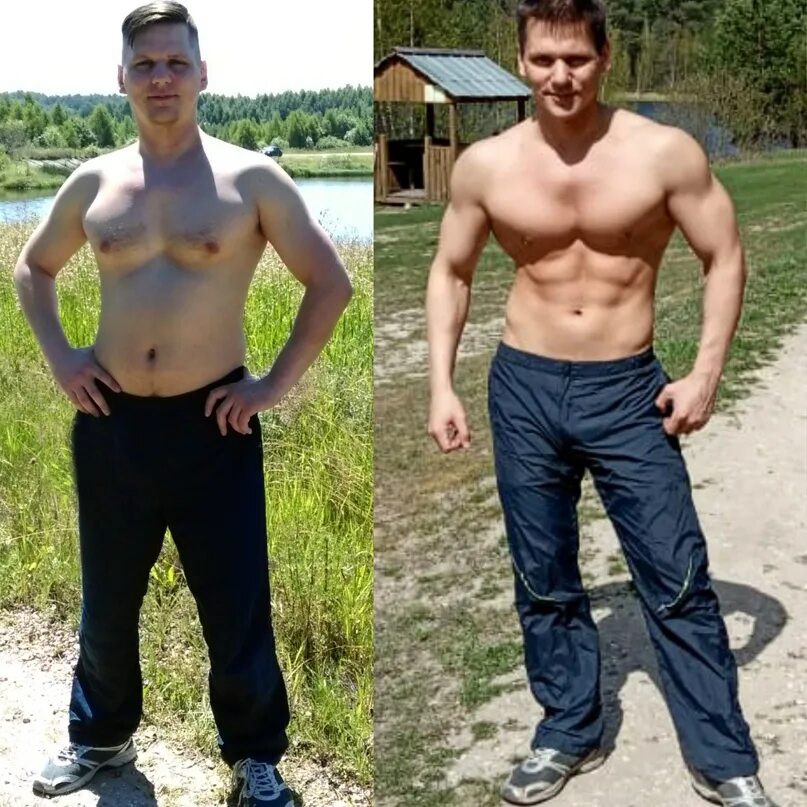 Что будет через три месяца. Год после тренировок. Результат тренировок за год. Трансформация тела. Накачался без протеина.