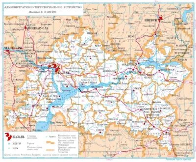 Карта автодорог Республики Татарстан. Общегеографическая карта Татарстана. Карта Татарстана подробная. Карта дорог Татарстана.
