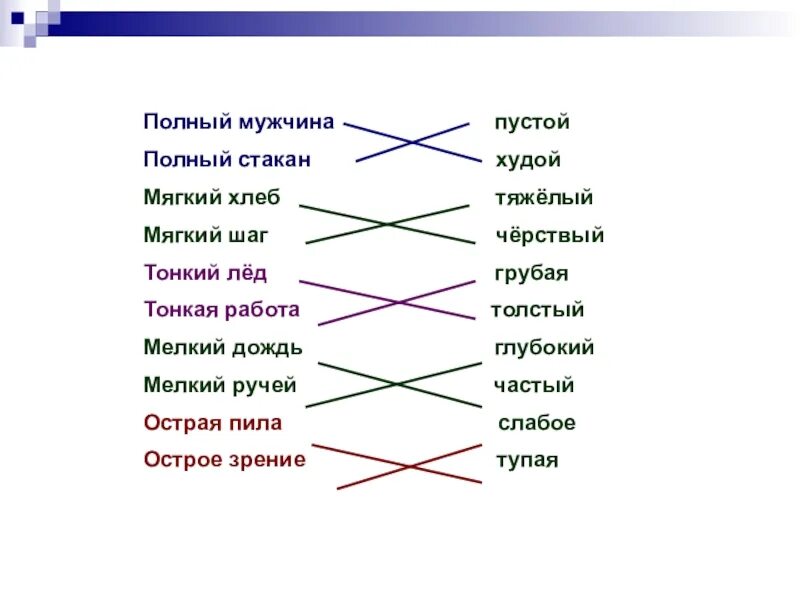 Подобрать к слову тихий