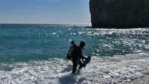 Крыму погибала морская
