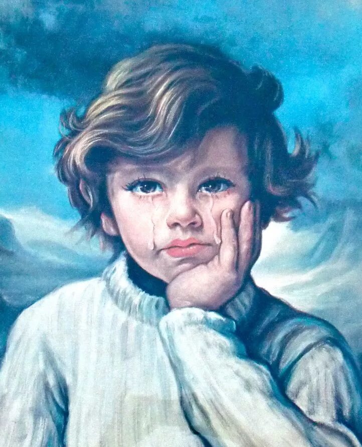 Портрет грустного ребенка. Плачущий ребенок картина. Плачущие дети живопись. Мальчик глазами девочки