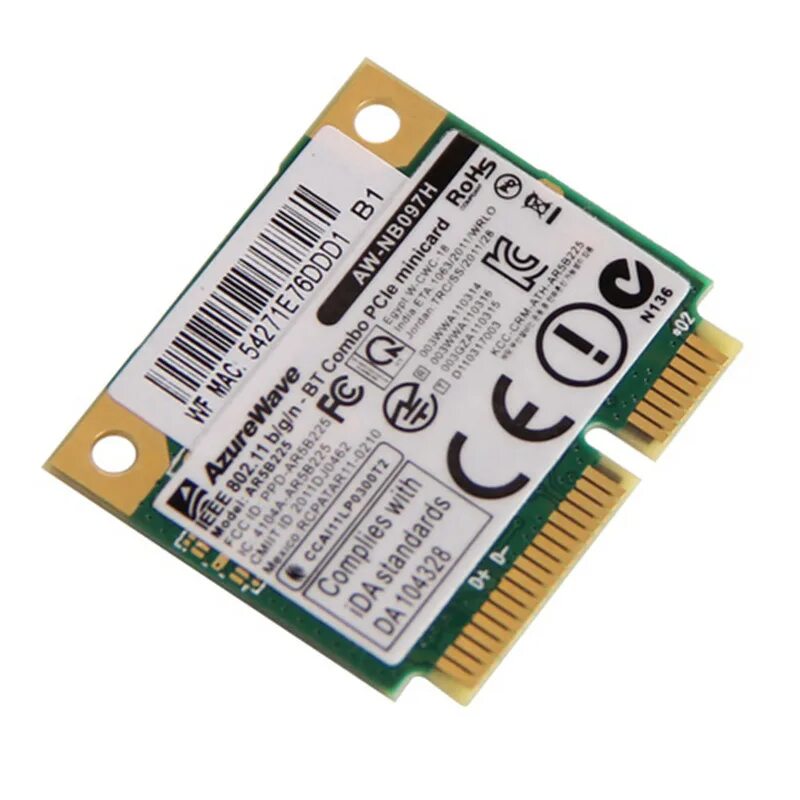 Atheros wifi adapter. Wi-fi модуль atheros ar5b225. asus atheros ar5b225. ar5b225. wifi модуль модель ar5b125 раскладка.