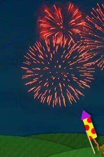 Как на телевизоре сделать салют