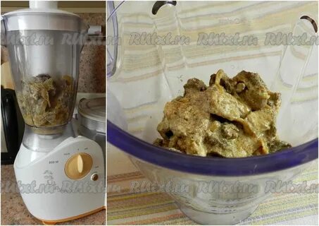 Рецепт паштета из курицы в блендере