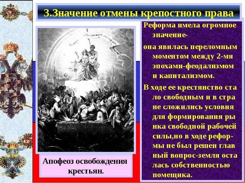 Процесс освобождения крестьян от крепостной зависимости. Освобождение крестьян 1861. Доклад освобождение крестьян. Проект освобождения крестьян от крепостной зависимости