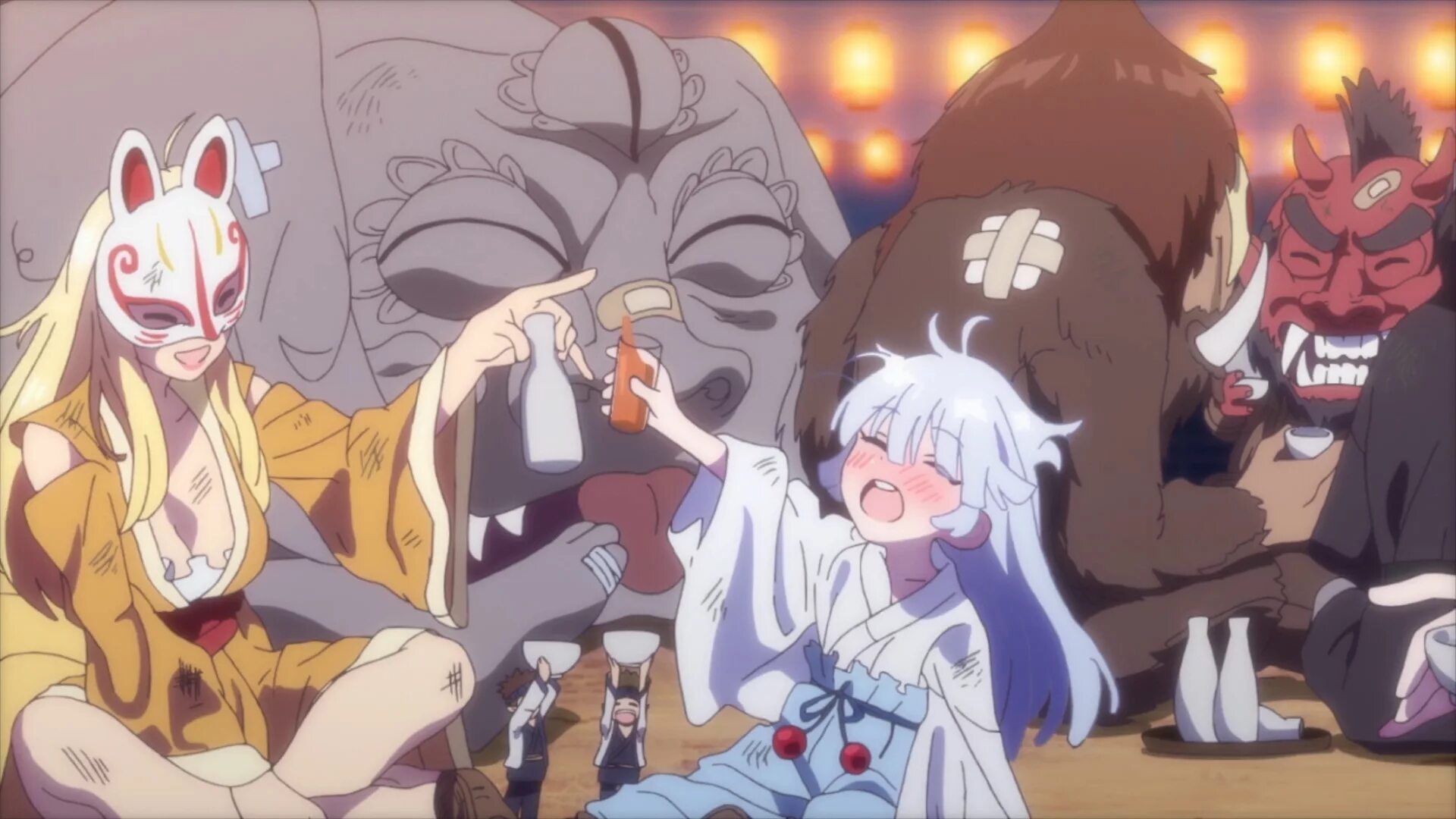 Ёкаи японии. Фильмы фэнтези. Великая война гоблинов фильм 2005. Великая война ёкаев хранители. Великая война гоблинов фильм 2005.