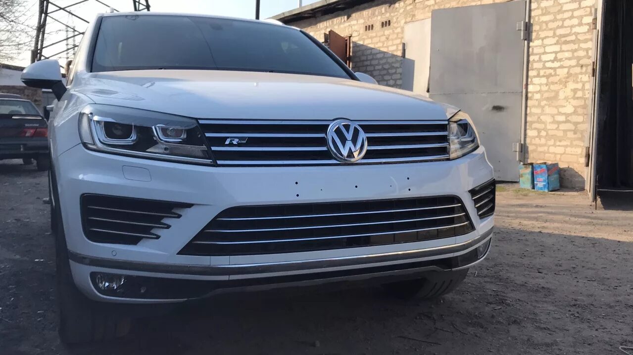 Volkswagen Touareg 2 антихром. Touareg FL R-line антихром. Volkswagen Touareg FL антихром. Touareg NF/FL.