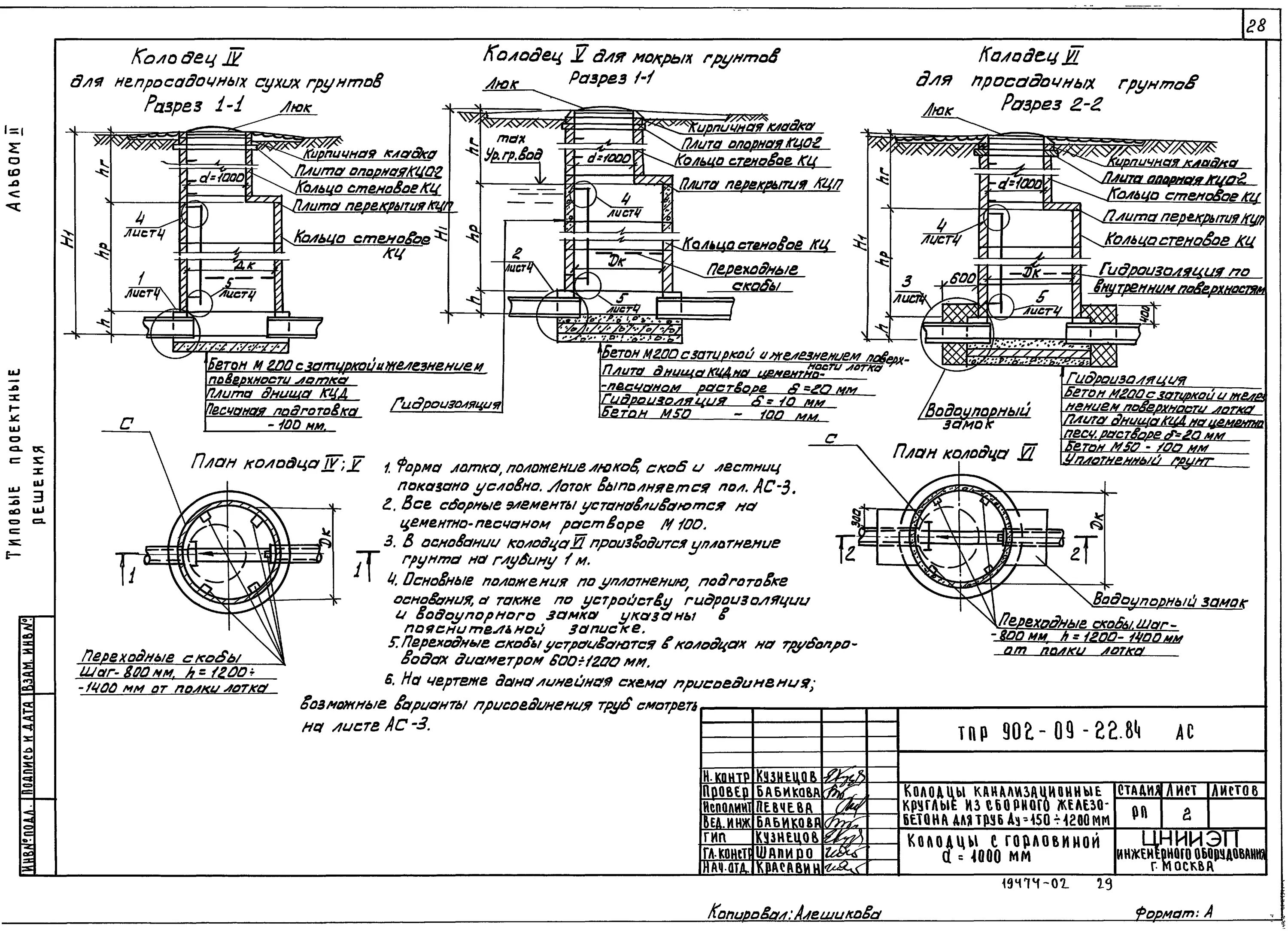 Проход трубы через ж б колодец. Колодцы канализационные ТПР 902-09-22.84. Колодец ТПР 902-09-22.84. Типовой проект 902-09-22.84 колодцы. ТП 902-09-22.84 колодцы канализационные.