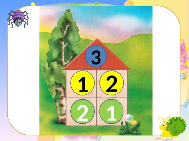 Состав числа 1-4 задания для дошкольников. 5. Состав числа три задания для дошкольников. Числовые домики состав числа 3. Состав числа 3 задания для детей.