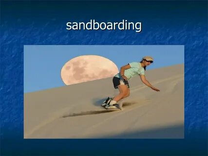Brian potter has been sand