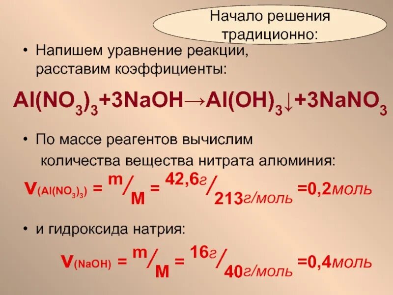 Нитратом алюминия и фосфатом натрия уравнение