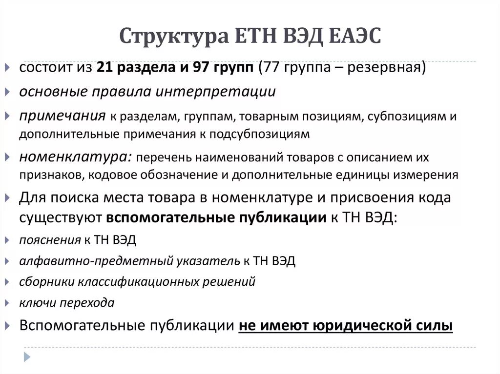 Товарная позиция тн. Состав и структура ЕТН ВЭД ЕАЭС. Структура тн ВЭД. Товарная номенклатура внешнеэкономической деятельности ЕАЭС. Состав тн ВЭД.