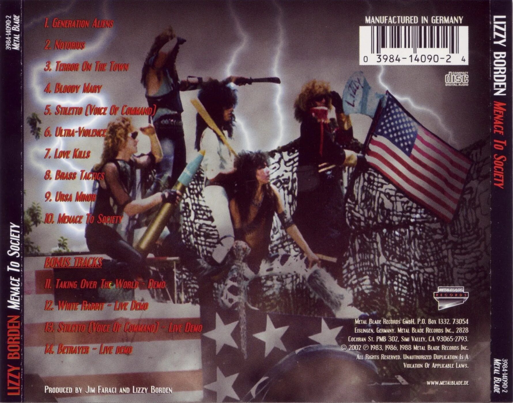 Lizzy borden. Lizzy borden - menace to society (1986). lizzy borden фото (1986). menace to society lizzy borden. солист рок группы lizzy borden.